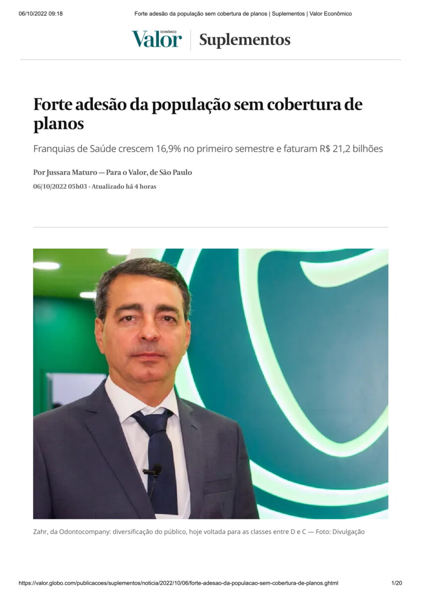 Clinica da Cidade - Valor Economico-1