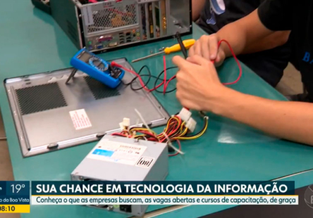 Cursos gratuitos de TI no Senac são tema de matéria da EPTV