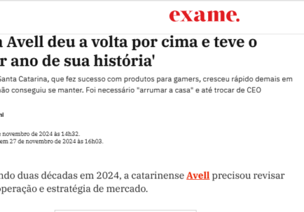 Avell ganha destaque em matéria da Exame