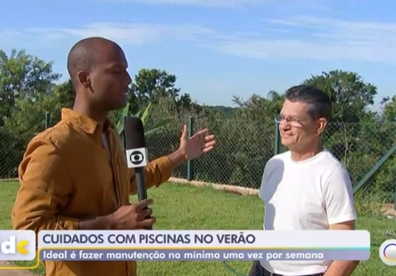Especialista da HTH é entrevistado pela TV TEM sobre prevenção a dengue.