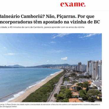 Vetter é referência em matéria da Exame sobre tendências de crescimento do mercado imobiliário   